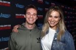 Amsterdam 29 september 2018
Rode loper Glory gala in de Johan Cruijff arena. Celine Huijsmans met broer