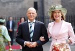 Den Haag 18 september 2018
Prinsjesdag 2018 op het binnenhof. Komning Willem Alexander Koningin Maxima Prins Constantijn en Prinses Laurentien zijn aanwezig. 
Minister Cora v Nieuwenhuizen van Infrastructuur en Waterstaat en partner