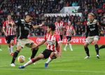 Eindhoven, 23 September 2018 PSV-AJAX Kompetitie, Seizoen 2018-2019 Eindstand 3-0
Eric Gutierrez en Tadic
