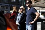 Amsterdam 27 september 2018
Eva Jinek en haar vriend Dexter gaan voor het eerst wandelen met hun zoon Pax.