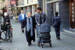 Amsterdam 27 september 2018
Eva Jinek en haar vriend Dexter gaan voor het eerst wandelen met hun zoon Pax.