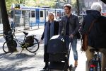 Amsterdam 27 september 2018
Eva Jinek en haar vriend Dexter gaan voor het eerst wandelen met hun zoon Pax.