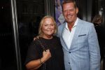 Amsterdam 10 september 2018
Feest Sjaak Swart in het nieuwe delamar theater. Frank Arnesen kwam met zijn vrouw Kate