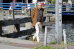 Amsterdam 15 september 2018
Frank de Grave loopt van zijn huis naar zijn auto.