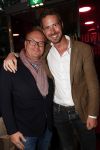 Amstelveen 24 september 2018
Premiere tussen kunst en kitch in schouwburg Amstelveen. Frits Huffnagel met een kennis