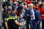 Den Haag 18 september 2018
Prinsjesdag 2018 op het binnenhof. Komning Willem Alexander Koningin Maxima Prins Constantijn en Prinses Laurentien zijn aanwezig.  Geert Wilders en Fleur Agema en zijn beveiliging