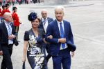 Den Haag 18 september 2018
Prinsjesdag 2018 op het binnenhof. Komning Willem Alexander Koningin Maxima Prins Constantijn en Prinses Laurentien zijn aanwezig.  Geert Wilders en Fleur Agema en zijn beveiliging