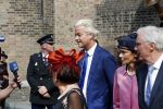 Den Haag 18 september 2018
Prinsjesdag 2018 op het binnenhof. Komning Willem Alexander Koningin Maxima Prins Constantijn en Prinses Laurentien zijn aanwezig. Geert Wilders met â€¦ en zijn beveiliging