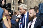 Den Haag 18 september 2018
Prinsjesdag 2018 op het binnenhof. Komning Willem Alexander Koningin Maxima Prins Constantijn en Prinses Laurentien zijn aanwezig. Geert Wilders met â€¦ en zijn beveiliging