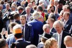 Den Haag 18 september 2018
Prinsjesdag 2018 op het binnenhof. Komning Willem Alexander Koningin Maxima Prins Constantijn en Prinses Laurentien zijn aanwezig. Geert Wilders met â€¦ en zijn beveiliging