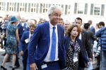 Den Haag 18 september 2018
Prinsjesdag 2018 op het binnenhof. Komning Willem Alexander Koningin Maxima Prins Constantijn en Prinses Laurentien zijn aanwezig. Geert Wilders met â€¦ en zijn beveiliging