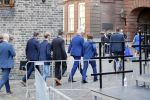 Den Haag 18 september 2018
Prinsjesdag 2018 op het binnenhof. Komning Willem Alexander Koningin Maxima Prins Constantijn en Prinses Laurentien zijn aanwezig. Geert Wilders met â€¦ en zijn beveiliging