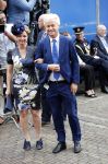 Den Haag 18 september 2018
Prinsjesdag 2018 op het binnenhof. Komning Willem Alexander Koningin Maxima Prins Constantijn en Prinses Laurentien zijn aanwezig. Geert wilders met Fleur Agema