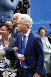 Den Haag 18 september 2018
Prinsjesdag 2018 op het binnenhof. Komning Willem Alexander Koningin Maxima Prins Constantijn en Prinses Laurentien zijn aanwezig. Geert wilders met Fleur Agema