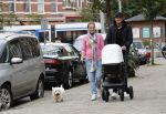 Amsterdam 21 september 2018
Denise Boekhoorn en Giedo v d Garde achter de kinderwagen.