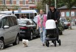 Amsterdam 21 september 2018
Denise Boekhoorn en Giedo v d Garde achter de kinderwagen.