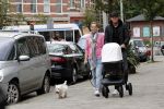 Amsterdam 21 september 2018
Denise Boekhoorn en Giedo v d Garde achter de kinderwagen.