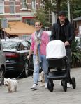 Amsterdam 21 september 2018
Denise Boekhoorn en Giedo v d Garde achter de kinderwagen.