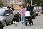 Amsterdam 21 september 2018
Denise Boekhoorn en Giedo v d Garde achter de kinderwagen.