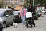 Amsterdam 21 september 2018
Denise Boekhoorn en Giedo v d Garde achter de kinderwagen.