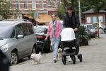 Amsterdam 21 september 2018
Denise Boekhoorn en Giedo v d Garde achter de kinderwagen.