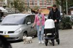 Amsterdam 21 september 2018
Denise Boekhoorn en Giedo v d Garde achter de kinderwagen.