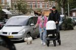 Amsterdam 21 september 2018
Denise Boekhoorn en Giedo v d Garde achter de kinderwagen.