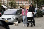 Amsterdam 21 september 2018
Denise Boekhoorn en Giedo v d Garde achter de kinderwagen.