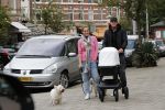 Amsterdam 21 september 2018
Denise Boekhoorn en Giedo v d Garde achter de kinderwagen.