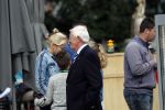 Amsterdam 16 september 2018
Hans Wiegel na opnames in het vondelpark.
