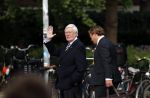 Amsterdam 16 september 2018
Hans Wiegel na opnames in het vondelpark.
