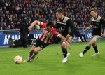 Eindhoven, 23 September 2018 PSV-AJAX Kompetitie, Seizoen 2018-2019 Eindstand 3-0
Hirving Lozano en Nico Tagliafico