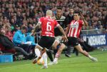 Eindhoven, 23 September 2018 PSV-AJAX Kompetitie, Seizoen 2018-2019 Eindstand 3-0
Hirving Lozano en Noussair Mazraoui