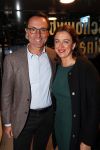 Amstelveen 24 september 2018
Premiere tussen kunst en kitch in schouwburg Amstelveen. Hugo Haenen met vrouw