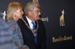 Utrecht 27 september 2018
Openingsavond Nederlandse Filmdagen in schouwburg Utrecht. jan v Zanen met een collega