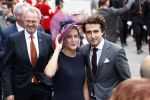 Den Haag 18 september 2018
Prinsjesdag 2018 op het binnenhof. Komning Willem Alexander Koningin Maxima Prins Constantijn en Prinses Laurentien zijn aanwezig. Jesse Klaver met zijn vrouw