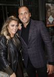Amsterdam 10 september 2018
Feest Sjaak Swart in het nieuwe delamar theater. Johnny Heitinga en zijn vrouw Charlotte
