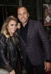 Amsterdam 10 september 2018
Feest Sjaak Swart in het nieuwe delamar theater. Johnny Heitinga en zijn vrouw Charlotte