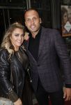 Amsterdam 10 september 2018
Feest Sjaak Swart in het nieuwe delamar theater. Johnny Heitinga en zijn vrouw Charlotte