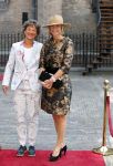 Den Haag 18 september 2018
Prinsjesdag 2018 op het binnenhof. Komning Willem Alexander Koningin Maxima Prins Constantijn en Prinses Laurentien zijn aanwezig. Kasja Ollongren minister van Binnenlandse Zaken en Koninkrijksrelaties arriveert met partner Irene van den Breke