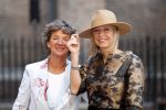 Den Haag 18 september 2018
Prinsjesdag 2018 op het binnenhof. Komning Willem Alexander Koningin Maxima Prins Constantijn en Prinses Laurentien zijn aanwezig. Kasja Ollongren minister van Binnenlandse Zaken en Koninkrijksrelaties arriveert met partner Irene van den Breke