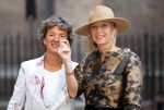 Den Haag 18 september 2018
Prinsjesdag 2018 op het binnenhof. Komning Willem Alexander Koningin Maxima Prins Constantijn en Prinses Laurentien zijn aanwezig. Kasja Ollongren minister van Binnenlandse Zaken en Koninkrijksrelaties arriveert met partner Irene van den Breke