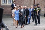 Den Haag 18 september 2018
Prinsjesdag 2018 op het binnenhof. Komning Willem Alexander Koningin Maxima Prins Constantijn en Prinses Laurentien zijn aanwezig. 
Kees v d Staaij met vrouw