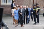 Den Haag 18 september 2018
Prinsjesdag 2018 op het binnenhof. Komning Willem Alexander Koningin Maxima Prins Constantijn en Prinses Laurentien zijn aanwezig. 
Kees v d Staaij met vrouw