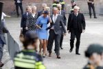 Den Haag 18 september 2018
Prinsjesdag 2018 op het binnenhof. Komning Willem Alexander Koningin Maxima Prins Constantijn en Prinses Laurentien zijn aanwezig. 
Kees v d Staaij met vrouw