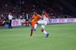 Amsterdam 6 september 2018
Kenny Tete tijdens Nederland-Peru 2-1 in de arena .