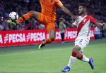 Amsterdam 6 september 2018
Kenny Tete tijdens Nederland-Peru 2-1 in de arena .