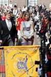 Den Haag 18 september 2018
Prinsjesdag 2018 op het binnenhof. Komning Willem Alexander Koningin Maxima Prins Constantijn en Prinses Laurentien zijn aanwezig.