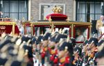 Den Haag 18 september 2018
Prinsjesdag 2018 op het binnenhof. Komning Willem Alexander Koningin Maxima Prins Constantijn en Prinses Laurentien zijn aanwezig.