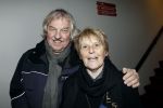 16 december 2010, PremiÃ¨re van het Wereldkerstcircus in Carre. Lenie t Hart met haar man